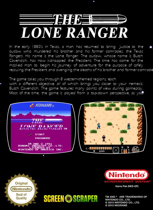 The Lone Ranger dos