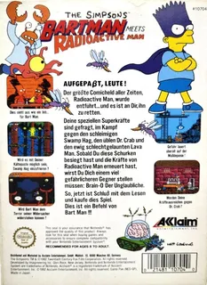 The Simpsons : Bartman Meets Radioactive Man dos