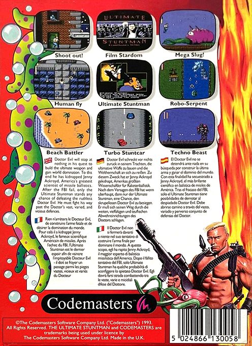 The Ultimate Stuntman dos