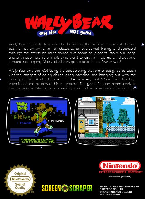 Wally Bear and the No! Gang dos