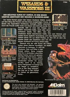 Wizards & Warriors III : KurosVisions of Power dos