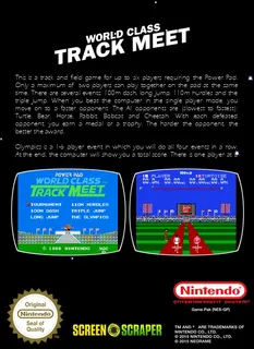World Class Track Meet dos