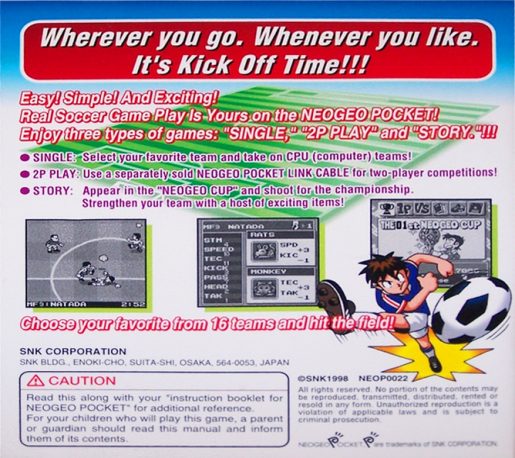 Neo Geo Cup '98 dos