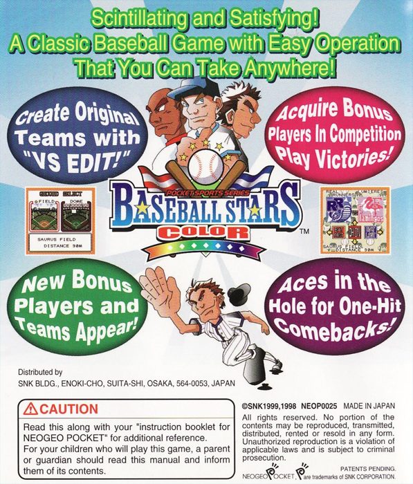 Baseball Stars Color dos