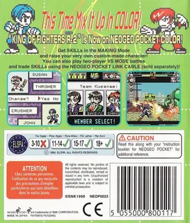 King of Fighters R-2 - Pocket Fighting Series - Dos