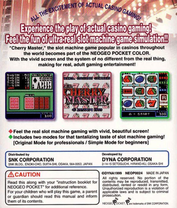 Neo Cherry Master Color : Real Casino Series dos