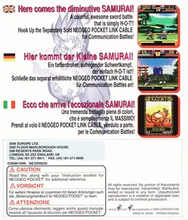 Samurai Shodown! 2 - Pocket Fighting Series - Dos