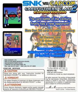 Snk Vs. Capcom - Card Fighters 2 - Expand Edition - Dos