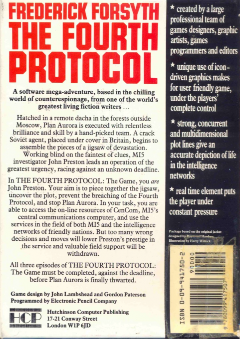 Fourth Protocol, The dos