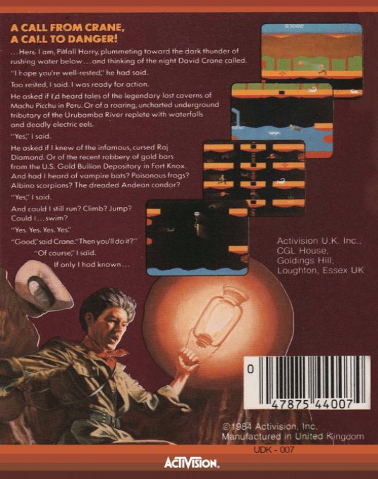 Pitfall II : Lost Caverns - Dos
