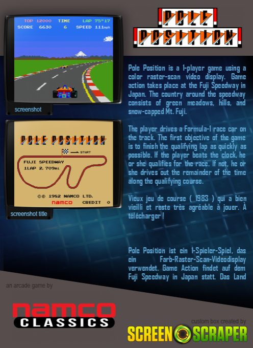 Pole Position - Dos