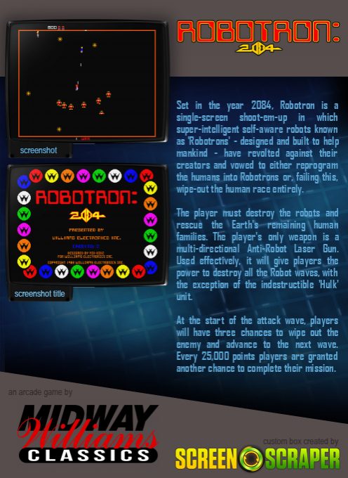 Robotron : 2084 - Dos