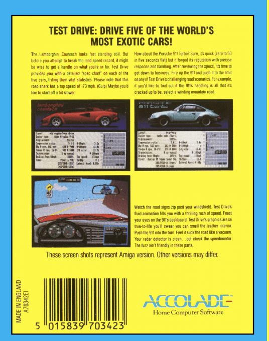 Test Drive - Dos
