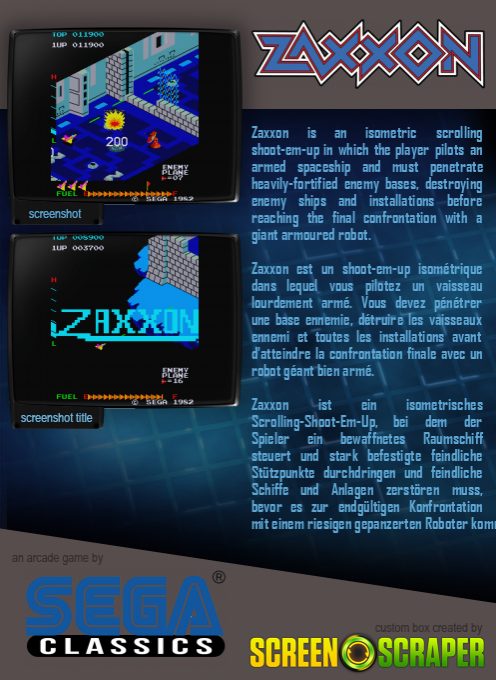 Zaxxon - Dos