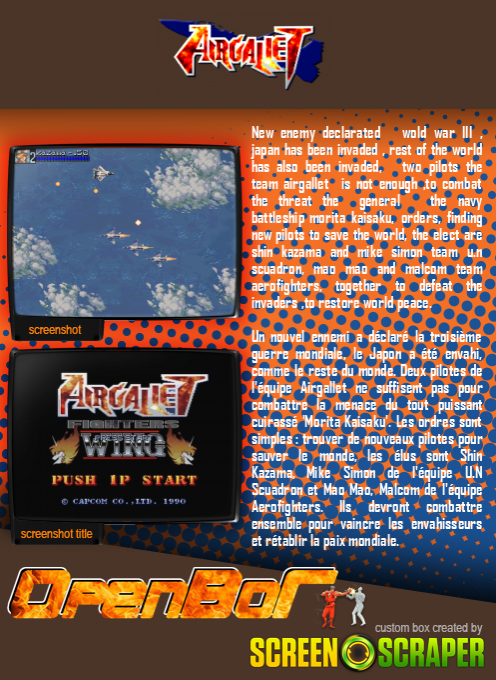 Airgallet Fighters Winq - Dos