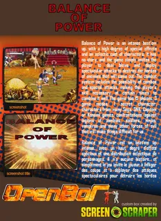 Balance Of Power - Dos
