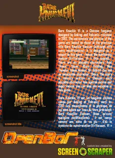 Bare Knuckle 6 - Dos