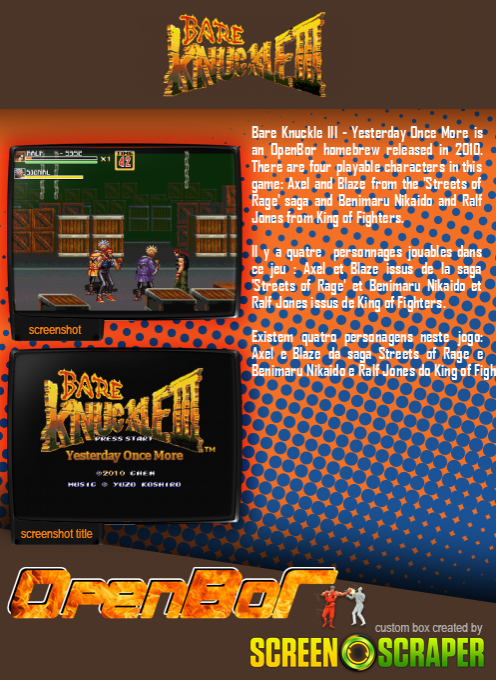 Bare Knuckle III. Yesterday Once More - Dos