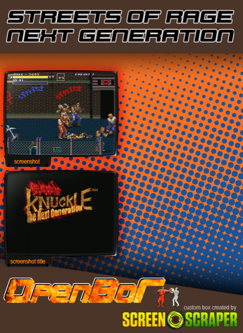 Bare Knuckle Next Generation - Dos