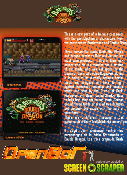 Battletoads Double Dragon - The T.bird Mission dos