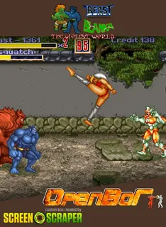 Beast And Blanka In The Violent World