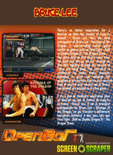 Bruce Lee - Revenge Of The Dragon - Dos
