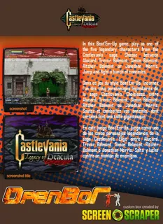 Castlevania Legacy Of Dracula - Dos