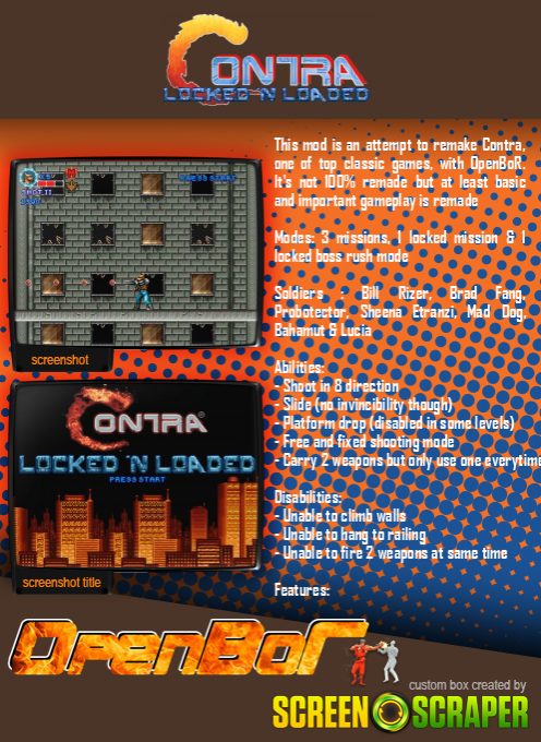 Contra - Locked N Loaded dos