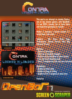 Contra - Locked N Loaded - Dos