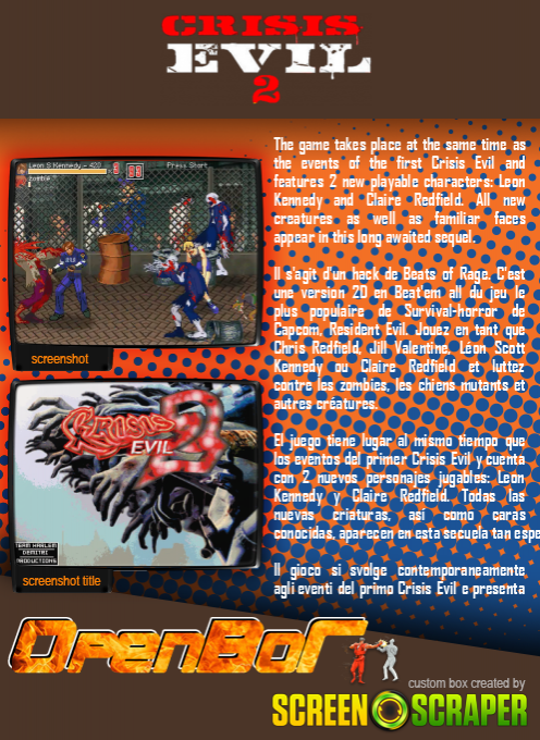 Crisis Evil II: Remake - Dos