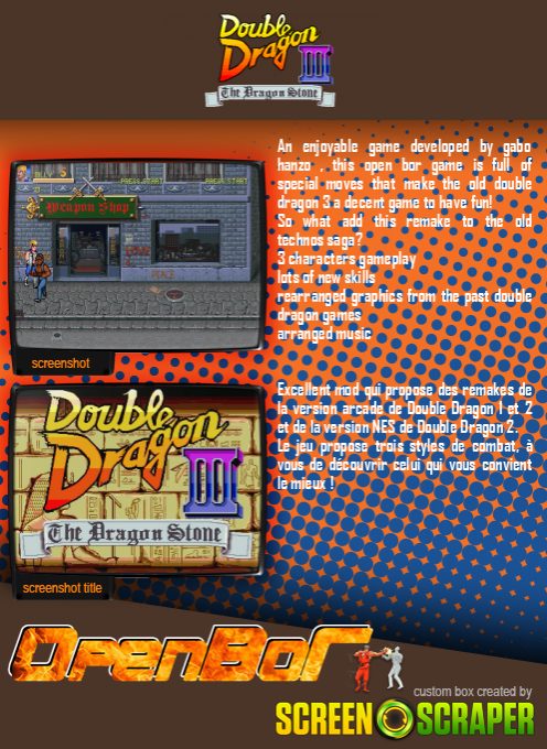 Double Dragon 3 - The Dragon Stone dos