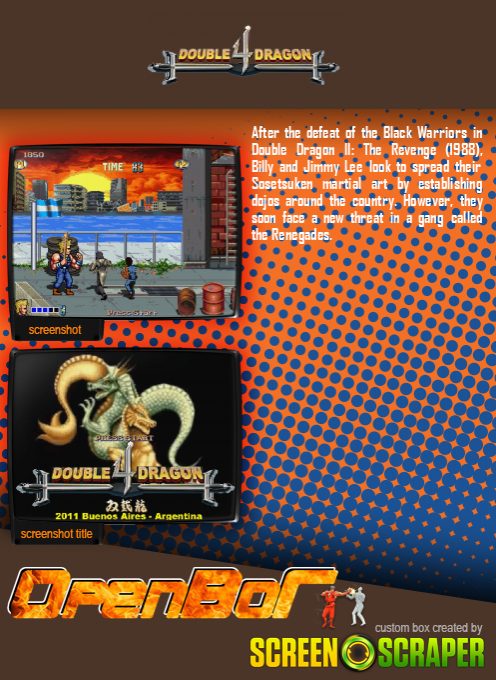 Double Dragon 4 dos