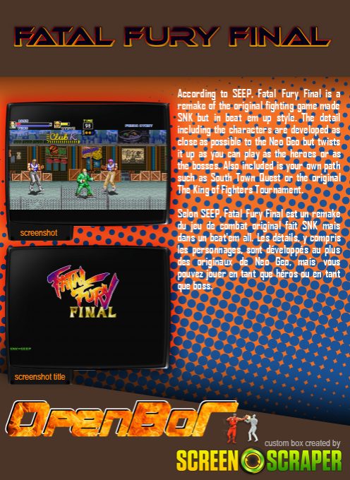 Fatal Fury Final dos