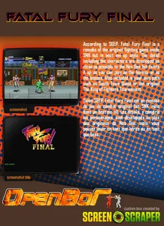 Fatal Fury Final - Dos