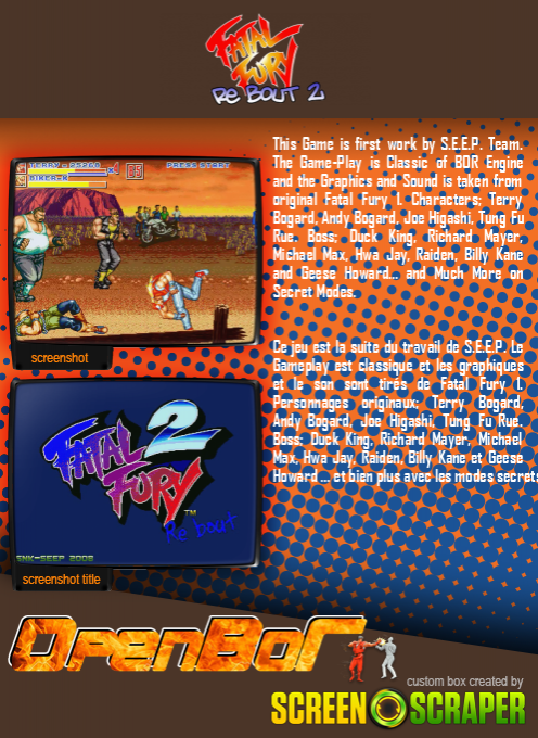 Fatal Fury: Re Bout II - Dos