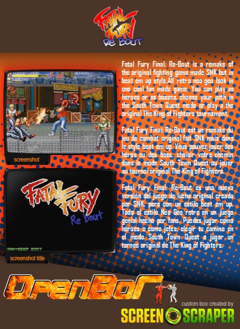 Fatal Fury Re Bout dos