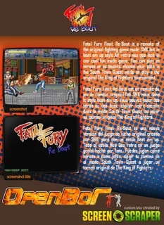 Fatal Fury Re Bout - Dos