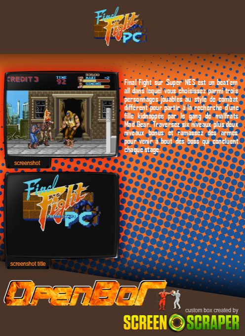 Final Fight Dc dos