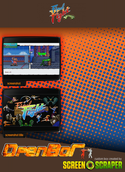 Final Fight meets Comics Zone and Battletoads - Dos