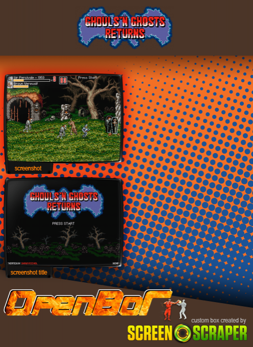 Ghouls'n Ghosts Return - Dos