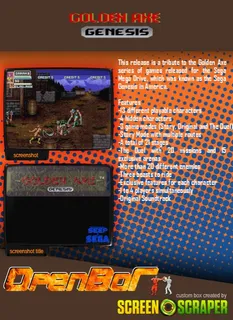 Golden Axe Genesis - Dos