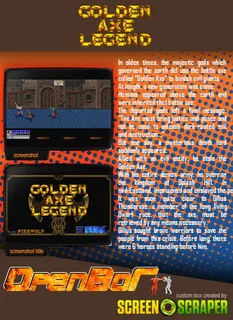 Golden Axe Legend - Dos