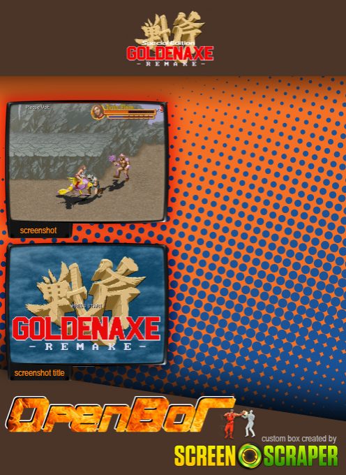Golden Axe Remake - Special Edition dos