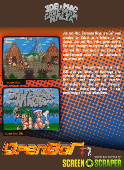 Joe And Mac - Caveman Ninja dos