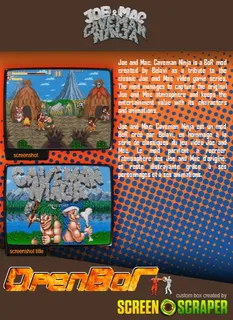 Joe And Mac - Caveman Ninja - Dos