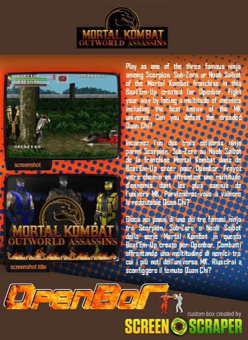 Mortal Kombat Outworld Assassins dos
