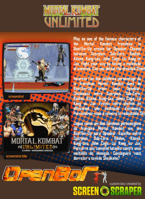 Mortal Kombat Unlimited dos