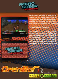 Retro Gamer Adventure - Dos