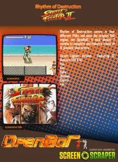 Rhythm Of Destruction 2 - Street Fighter Edition - Dos