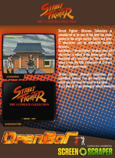 Street Fighter Ultimate Collection - Dos